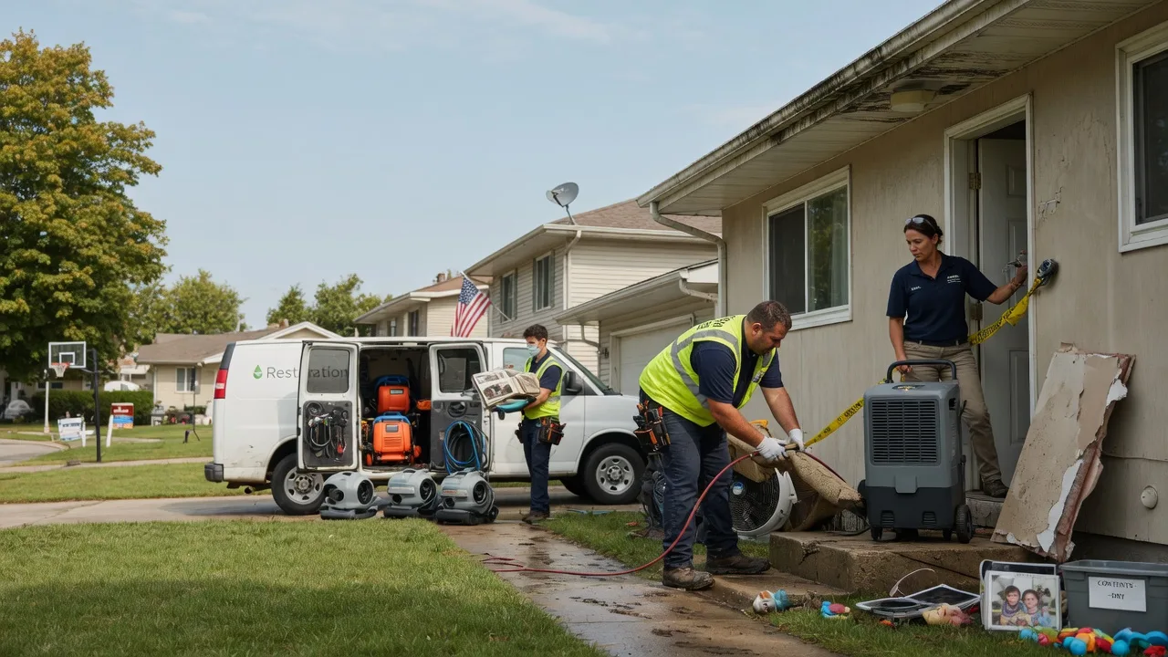 Water Damage Restoration in Bergman, AR near me